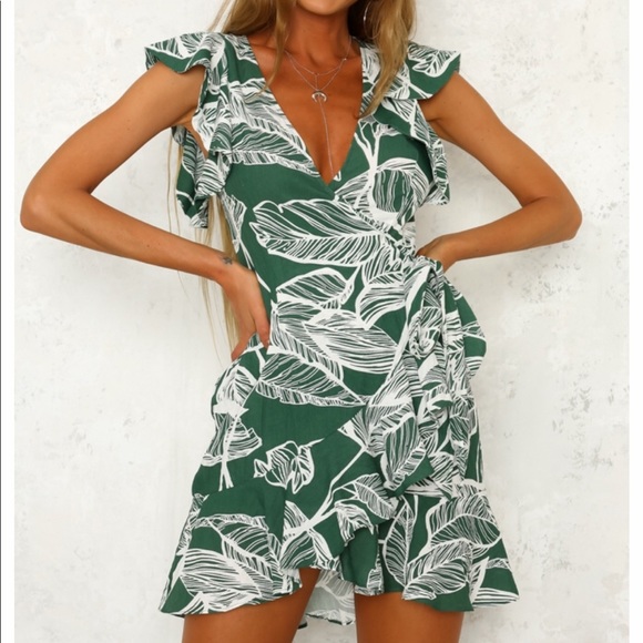 hello molly wrap dress